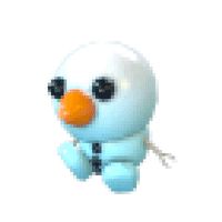 Snowman Plushie Friend - Uncommon from Snow Weather Update